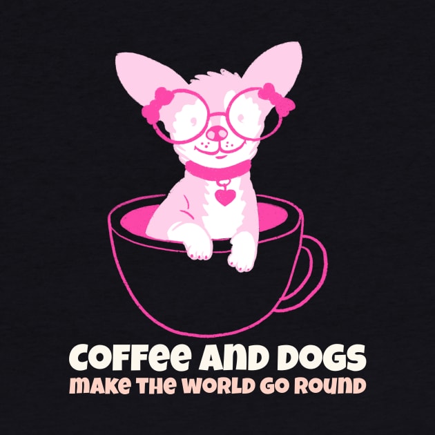 coffee and dogs- the world go round by maggzstyle